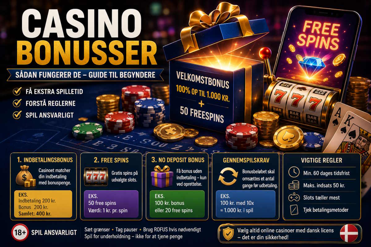 Casino bonusser - en forklaring