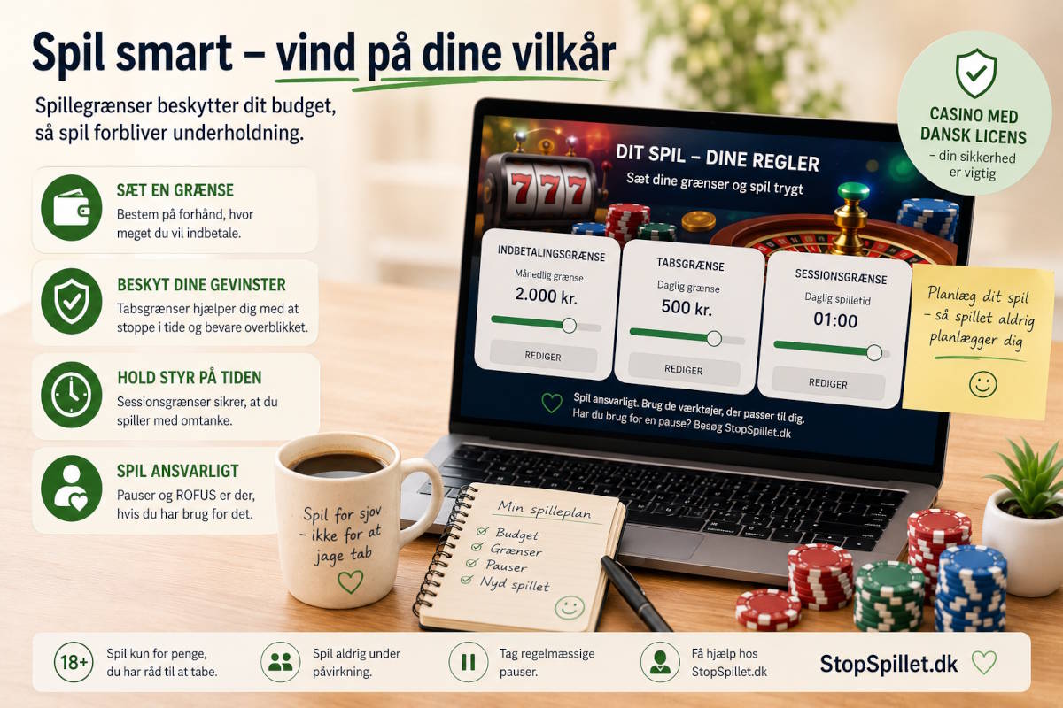 sæt din spillegrænse