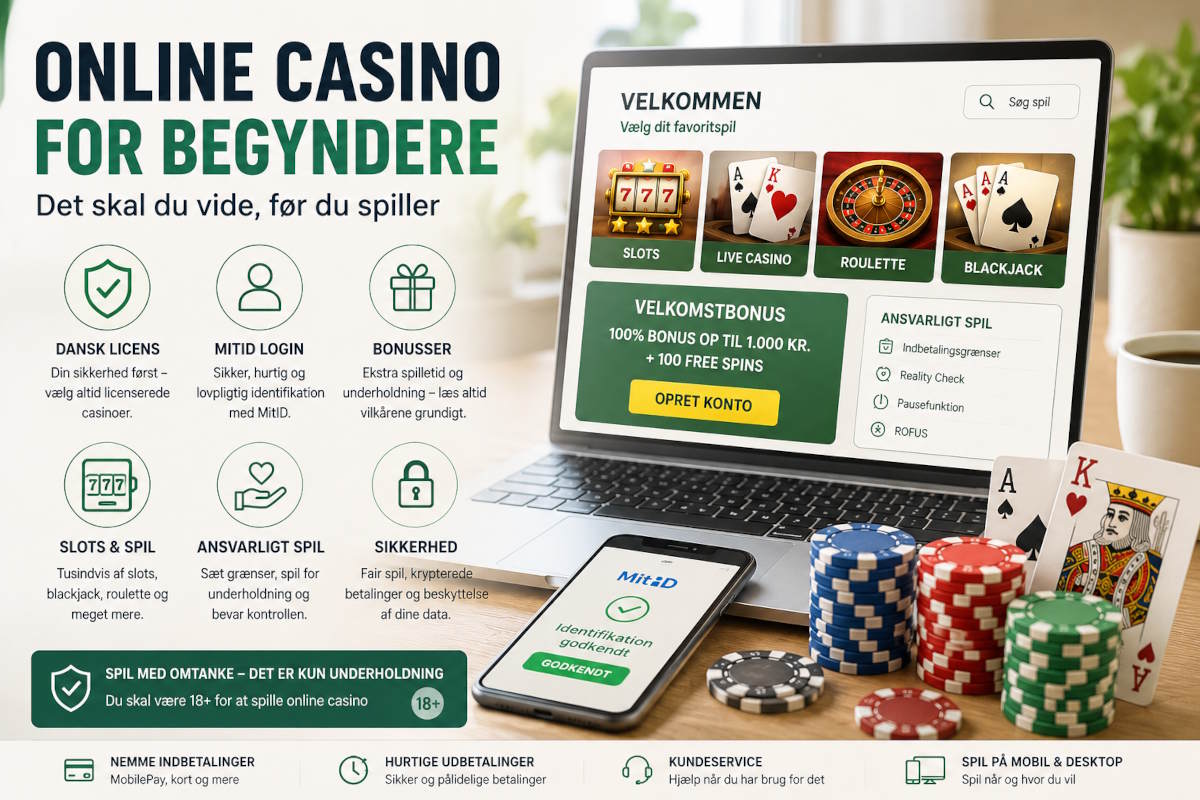 online casino for begyndere